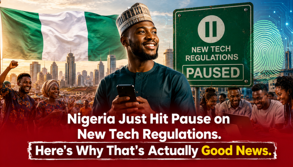Nigeria Just Hit Pause on New Tech Regulations. Here's Why That's Actually Good News.